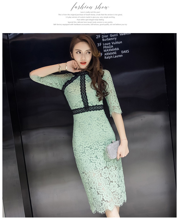 SMTHMA-HIGH-QUALITY-Newest-Fashion-2017-Summer-Runway-Dress-Women39s-Slim--Lace-Dress-32799827422