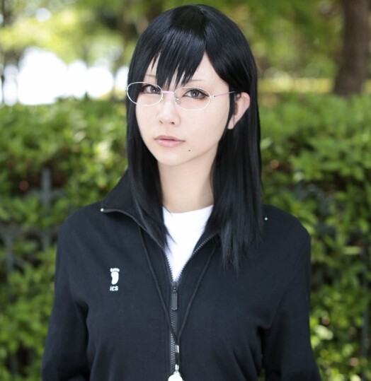 SUNCOS-Haikyuu-shimizu-kiyoshiko-black-45cm-18quotcosplay-wig-anime-hair-Heat-resistance-fibre-free--1945338309