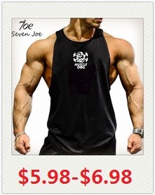 Seven-Joe-musculation-vest-bodybuilding-clothing-and-fitness-men-undershirt-solid-tank-tops--blank-g-32684196724