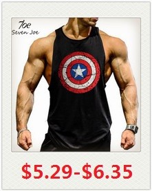 Seven-Joe-musculation-vest-bodybuilding-clothing-and-fitness-men-undershirt-solid-tank-tops--blank-g-32684196724