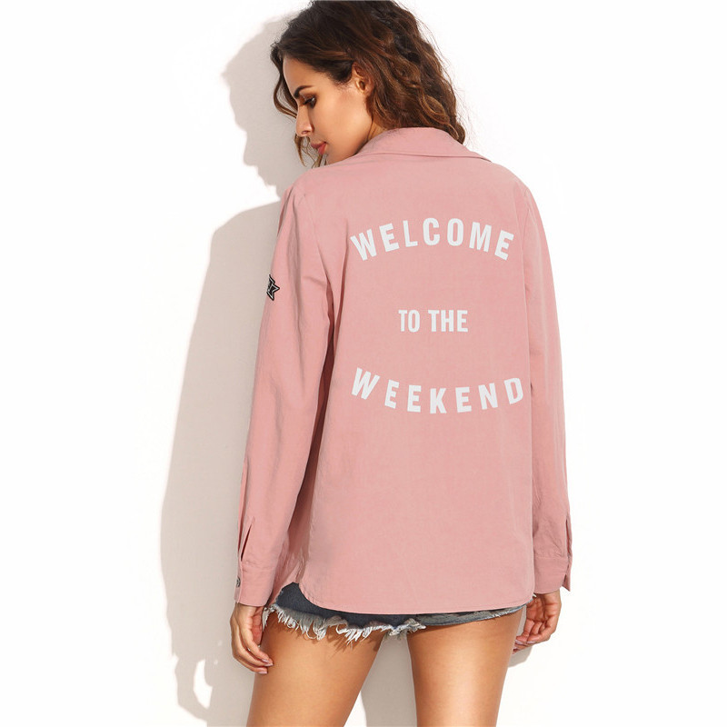 SheIn-Autumn-Basic-Jackets-For-Women-Pink-Letter-Print-Lapel-Long-Sleeve-Single-Breasted-Shirt-Jacke-32727381351