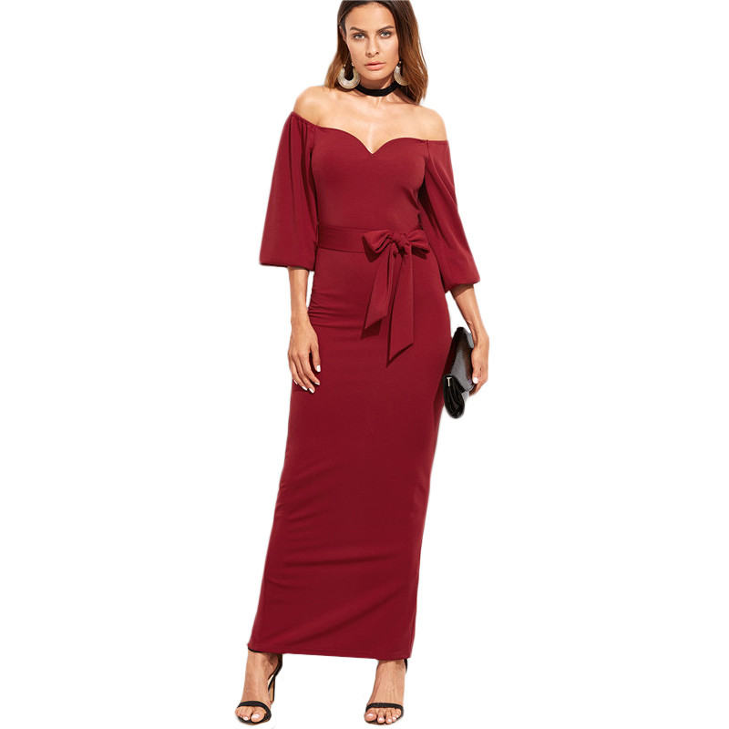 SheIn-Burgundy-Party-Dresses-Women-Winter-Autumn-Off-The-Shoulder-Sheath-Elegant-Ladies-Sweetheart-B-32772853187