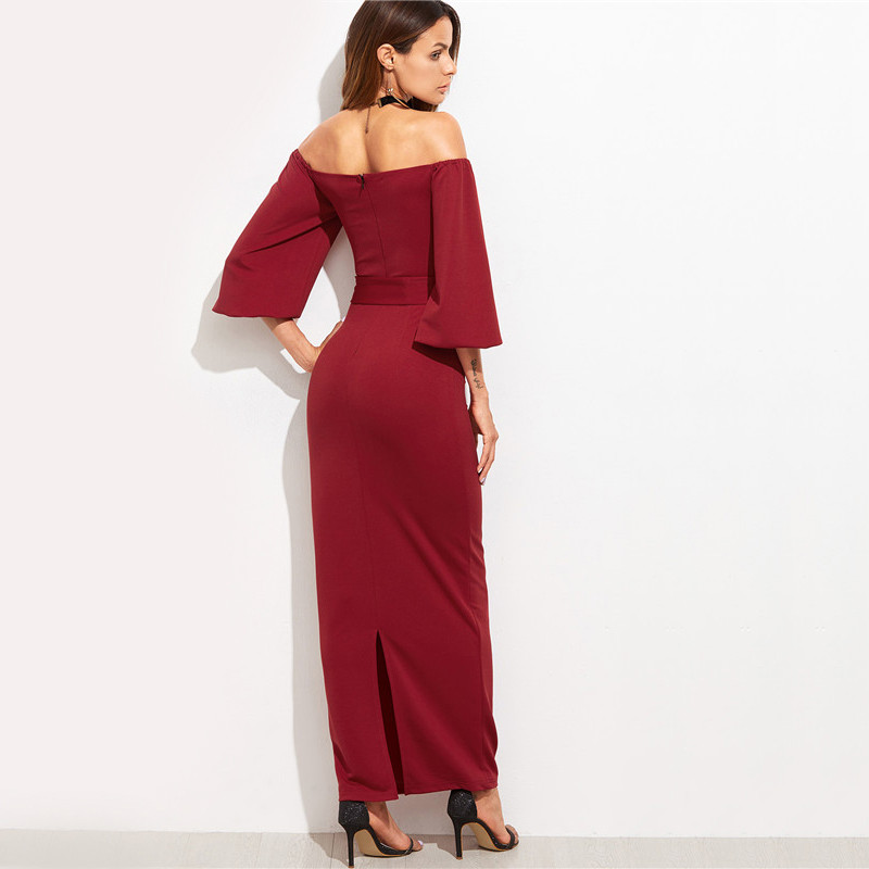 SheIn-Burgundy-Party-Dresses-Women-Winter-Autumn-Off-The-Shoulder-Sheath-Elegant-Ladies-Sweetheart-B-32772853187