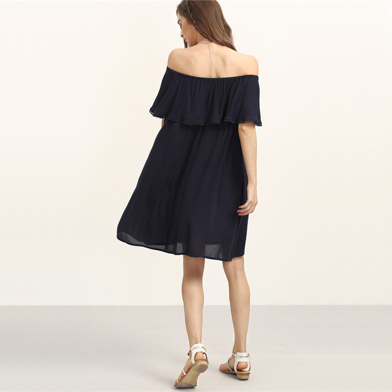 SheIn-Navy-Off-The-Shoulder-Ruffle-Shift-Dresses-Womens-Summer-Beach-Slash-Neck-Half-Sleeve-Pockets--32689913790