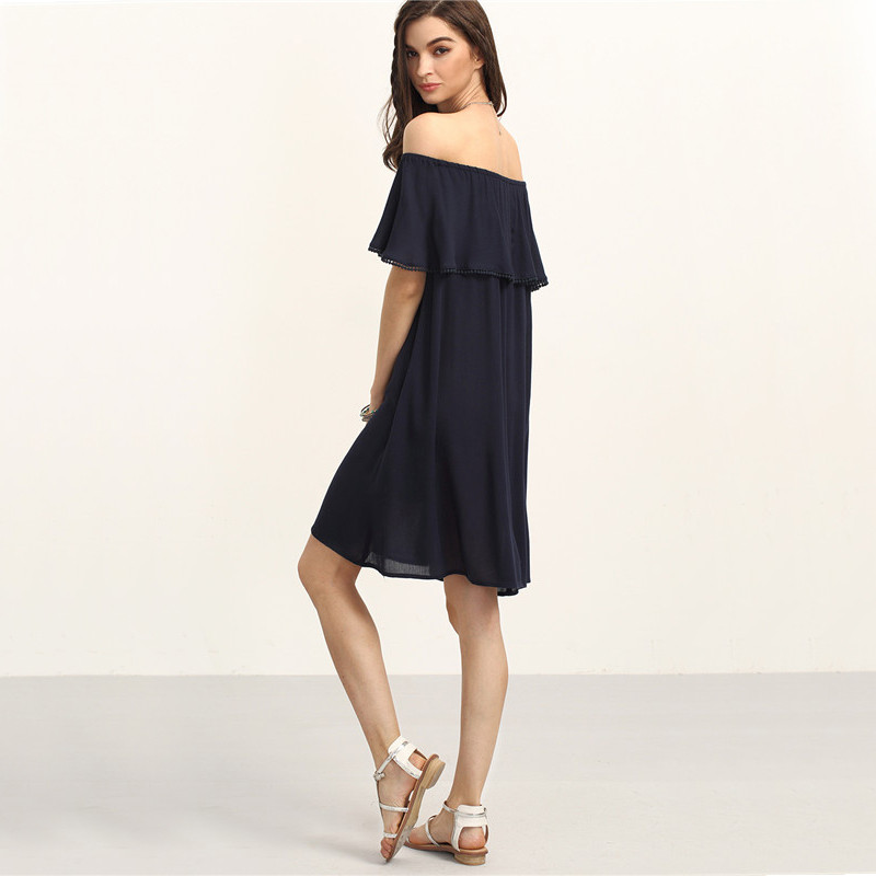 SheIn-Navy-Off-The-Shoulder-Ruffle-Shift-Dresses-Womens-Summer-Beach-Slash-Neck-Half-Sleeve-Pockets--32689913790