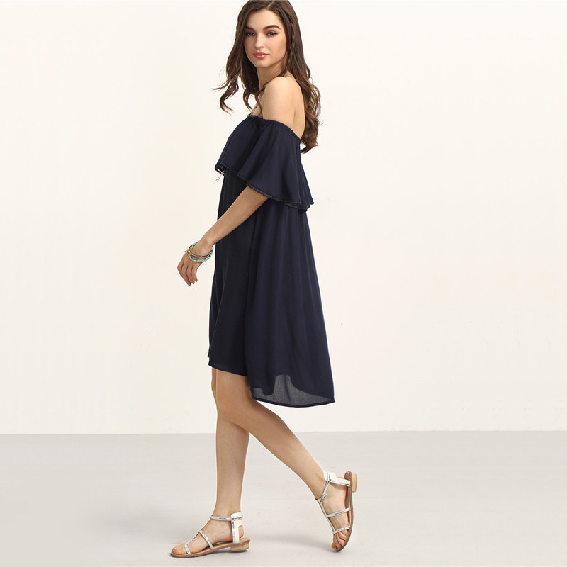 SheIn-Navy-Off-The-Shoulder-Ruffle-Shift-Dresses-Womens-Summer-Beach-Slash-Neck-Half-Sleeve-Pockets--32689913790