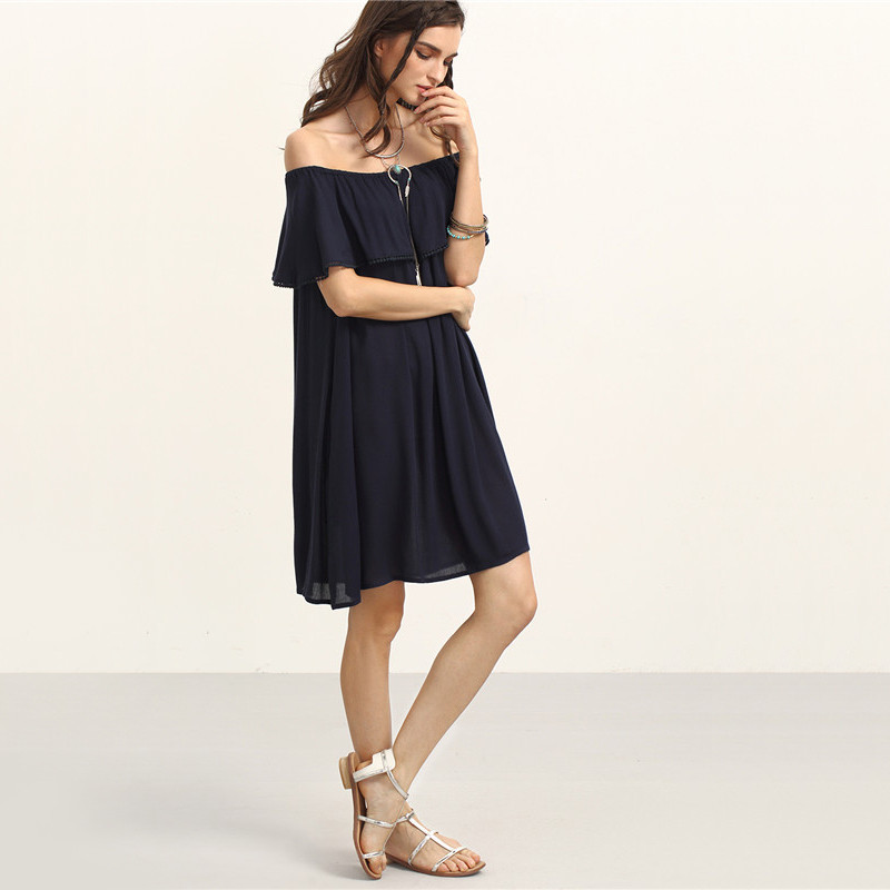 SheIn-Navy-Off-The-Shoulder-Ruffle-Shift-Dresses-Womens-Summer-Beach-Slash-Neck-Half-Sleeve-Pockets--32689913790