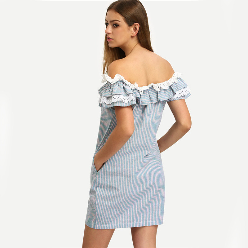 SheIn-New-Woman-Dress-2016-Summer-Fashion-Blue-Off-The-Shoulder-Flounce-Striped-Pockets-Casual-Strai-32653726138