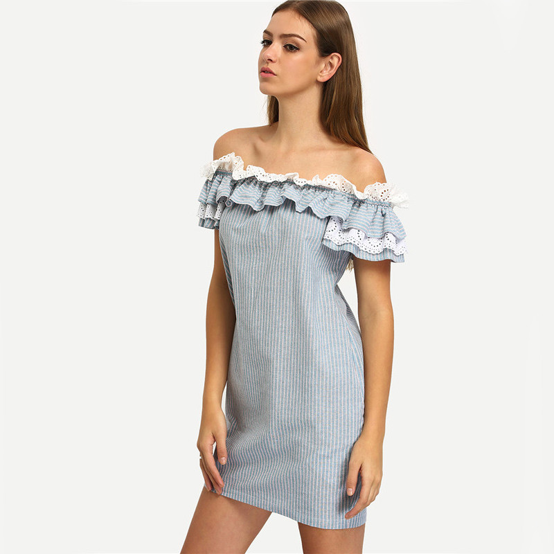 SheIn-New-Woman-Dress-2016-Summer-Fashion-Blue-Off-The-Shoulder-Flounce-Striped-Pockets-Casual-Strai-32653726138