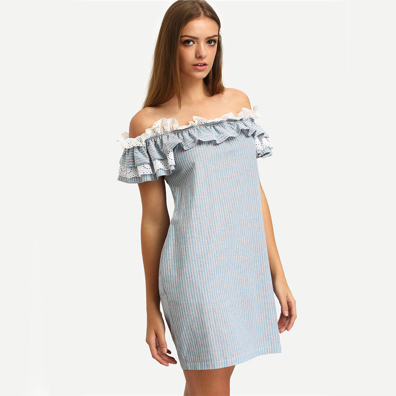 SheIn-New-Woman-Dress-2016-Summer-Fashion-Blue-Off-The-Shoulder-Flounce-Striped-Pockets-Casual-Strai-32653726138