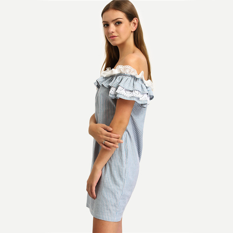 SheIn-New-Woman-Dress-2016-Summer-Fashion-Blue-Off-The-Shoulder-Flounce-Striped-Pockets-Casual-Strai-32653726138