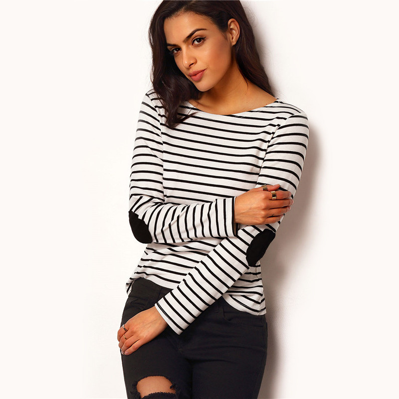 SheIn-Woman-Loose-Tops-2016-New-Tees-Long-Sleeve-Black-and-White-Elbow-Patch-Striped-Tee-Shirt-Basic-32612232166