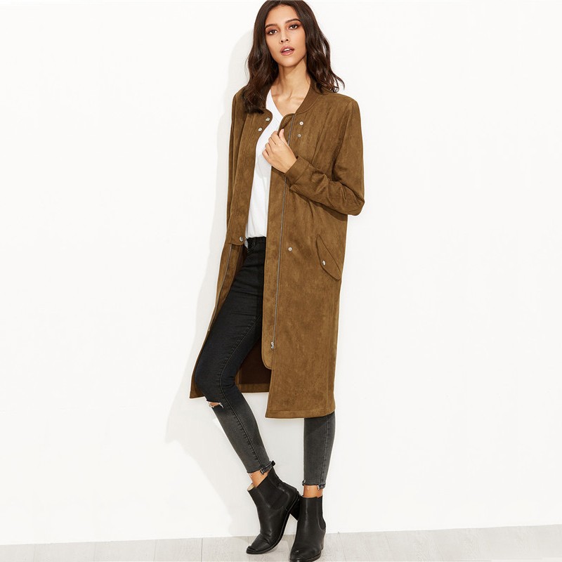 SheIn-Women-Basic-Coats-Crew-Neck-Outwear-Winter-Coat-Women-Coffee-Faux-Suede-Zip-Up-Longline-Bomber-32744696165