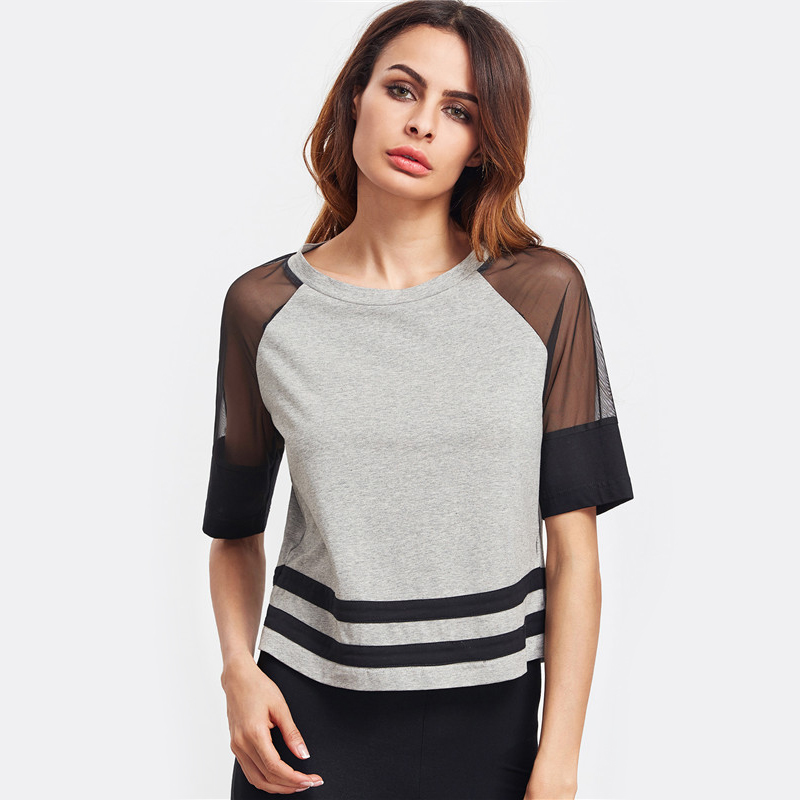 SheIn-Women-Tops-Summer-2017-Women-Clothing-Heather-Grey-Contrast-Mesh-Raglan-Sleeve-Striped-Hem-Cas-32791576514