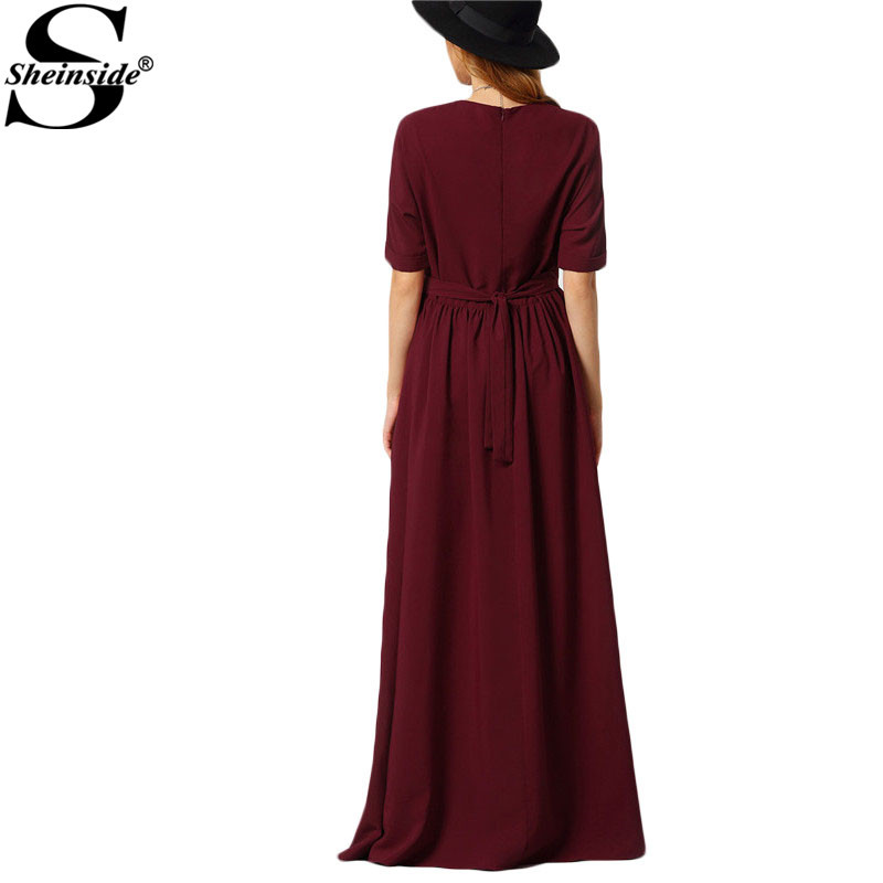 Sheinside-2016-Female-Korean-Designer-Elegant-Fashionable-Brand-New-Arrival-Cute-Burgundy-Round-Neck-32604553867