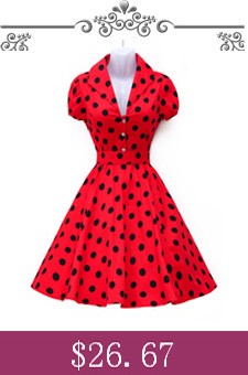 Short-Vintage-Party-Summer-Dresses-Big-Size-Fashion-Pinup-Rockabilly-Cotton-Casual-50s-60s-Dress-Sex-32703389084