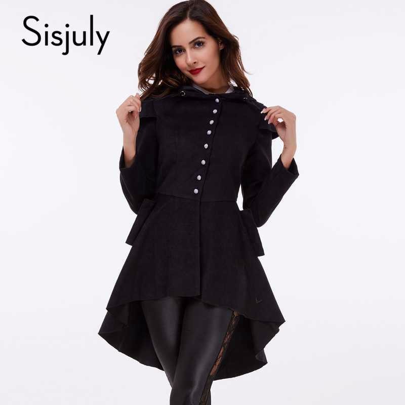 Sisjuly-Women-Coat-Black-Overcoat-Corset-Hooded-Long-Sleeve-Women-Thick-Long-SLeeve-Loose-Women39s-O-32675389662