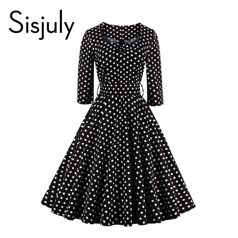 Sisjuly-style-vintage-dress-black-polka-dot-party-dresses-a-line-1950s-retro-rockabilly-pin-up-dress-32722495161