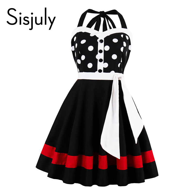 Sisjuly-vintage-dress-spring-strapless-1950s-sexy-2017-summer-dots-patchwork-sashes-party-dress-pin--32801233993