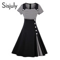 Sisjuly-women-dress-style-autumn-office-dresses-sashes-half-sleeves-winter-party-dress-blue-red-plai-32706166256