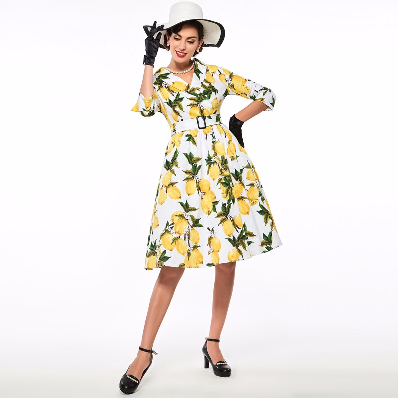 Sisjuly-women-floral-vintage-dress-lemon-print-party-dress-style-1950s-rockabilly-dress-vestido-luxu-32720796434