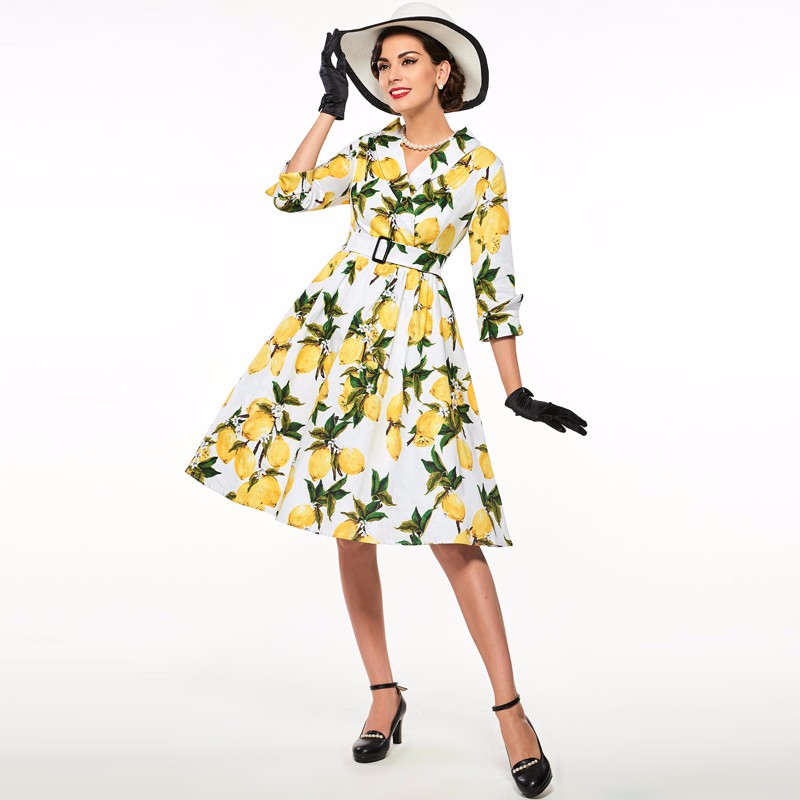 Sisjuly-women-floral-vintage-dress-lemon-print-party-dress-style-1950s-rockabilly-dress-vestido-luxu-32720796434