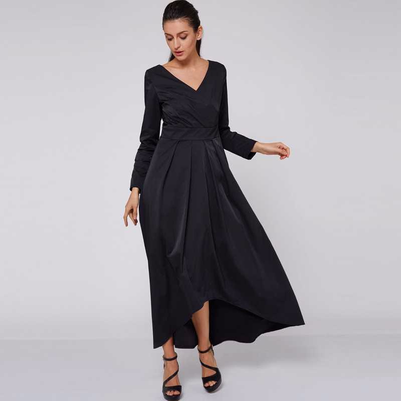 Sisjuly-women-maxi-dress-black-dress-autumn-winter-long-party-festa-dresses-long-fashion-elegant-v-n-32750038791