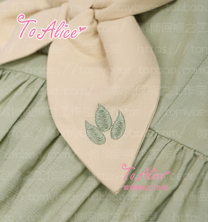 Song-for-Leaves-Cute-Girls-Vintage-Dolly-Pale-Green-Dress-Letters-amp-Leaf-Embroidery-Winter-Long-Sl-32785778821