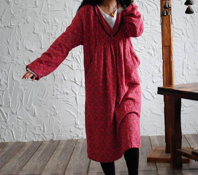 Spring-Floral-Print-Cotton-Linen-Dress-Women-Pockets-Loose-Vestido-Ladies-Long-Sleeve-Casual-Dresses-32691764682