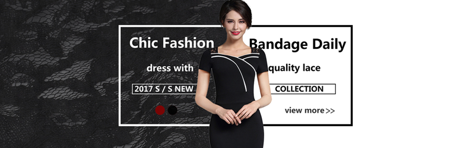 Spring-Sexy-red-black-Deep-V-bodycon-bandage-Business-work-office-Party-Pencil-sheath-vintage-women--1332576483