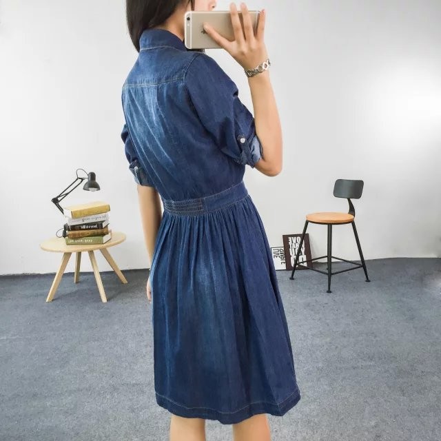 Spring-and-Autumn-New-Style-Women-Fashion-Plus-Size-Dress-Female-Elegant-Casual-Quality-Jeans-Vestid-32616027379