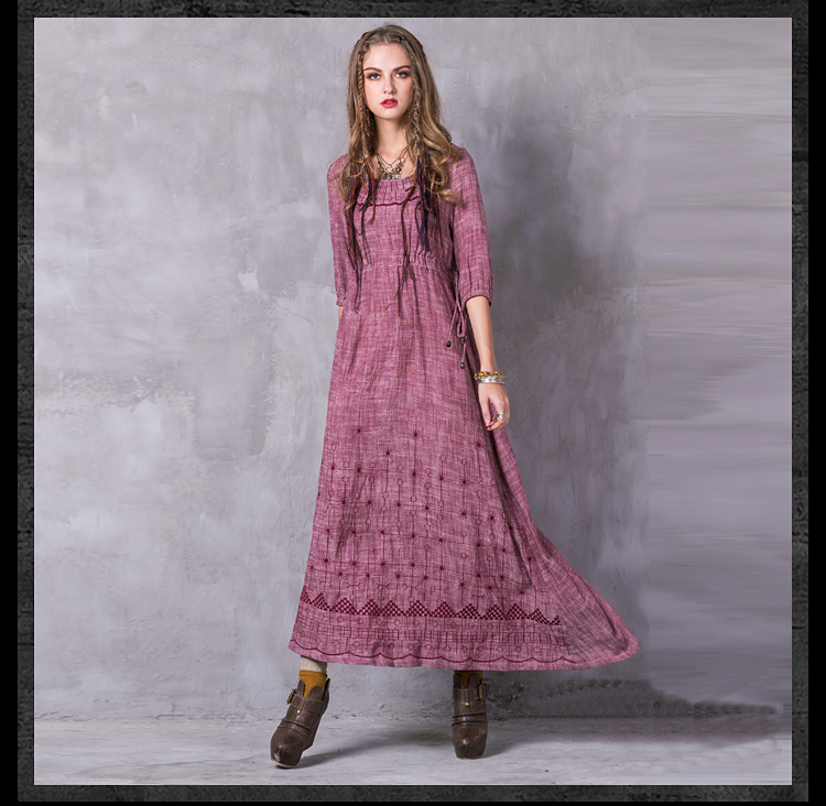 Summer-Dress-2017-Yuzimay-Boho-New-Cotton-Linen-Vestidos-Three-Quarter-Lantern-Sleeve-O-Neck-A-Line--32788846162