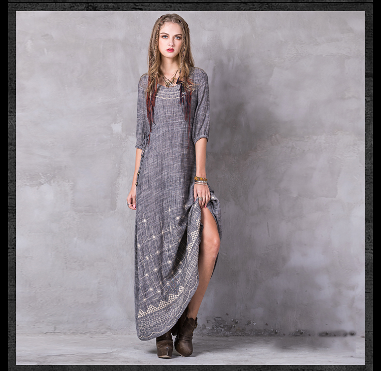 Summer-Dress-2017-Yuzimay-Boho-New-Cotton-Linen-Vestidos-Three-Quarter-Lantern-Sleeve-O-Neck-A-Line--32788846162