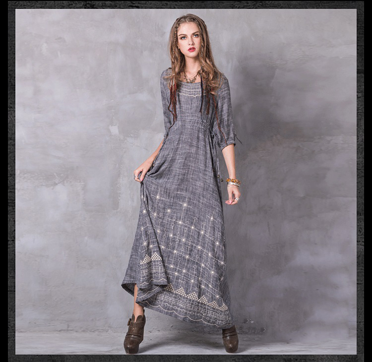 Summer-Dress-2017-Yuzimay-Boho-New-Cotton-Linen-Vestidos-Three-Quarter-Lantern-Sleeve-O-Neck-A-Line--32788846162