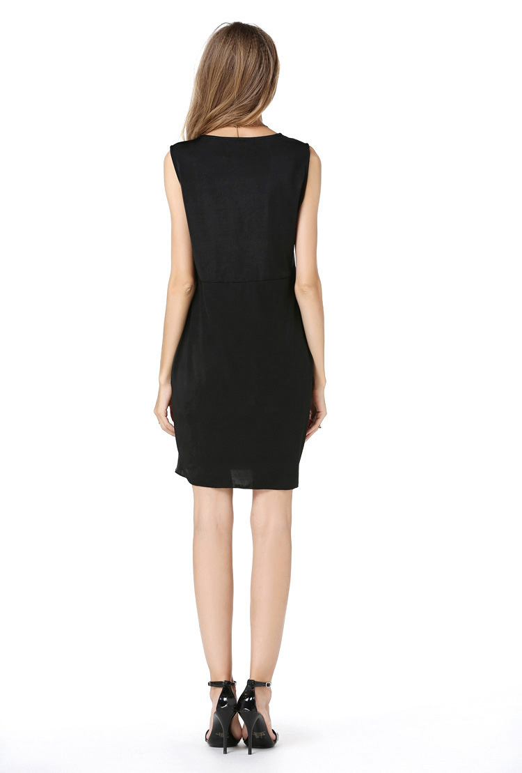 Summer-Fashion-Dress-Leather-Black-Pencil-Bodycon-Slim-Sleeveless-Dress-O-neck-Thin-Elegant-Party-Wo-32790927650