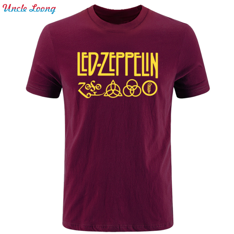 Summer-Fashion-Led-Zeppelin-Rock-Zoso-Band-T-Shirts-Short-Sleeve-Men-Hip-hop-T-shirt-Letter-Printed--32783270008