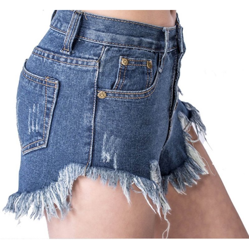 Summer-Sexy-Women39s-Irregular-High-Waisted-Shorts-Fashion-Slim-Fit-Denim-Jeans-Shorts-32697309918