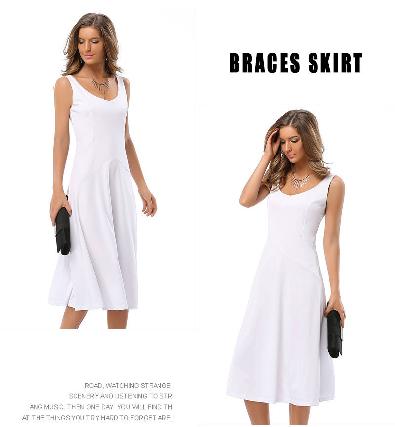 Summer-Women-Chiffon-Sexy-Casual-Sleeveless-O-Neck-Solid-Color-Pleased-Dress-Plus-Size-Beach-White-B-32788554496