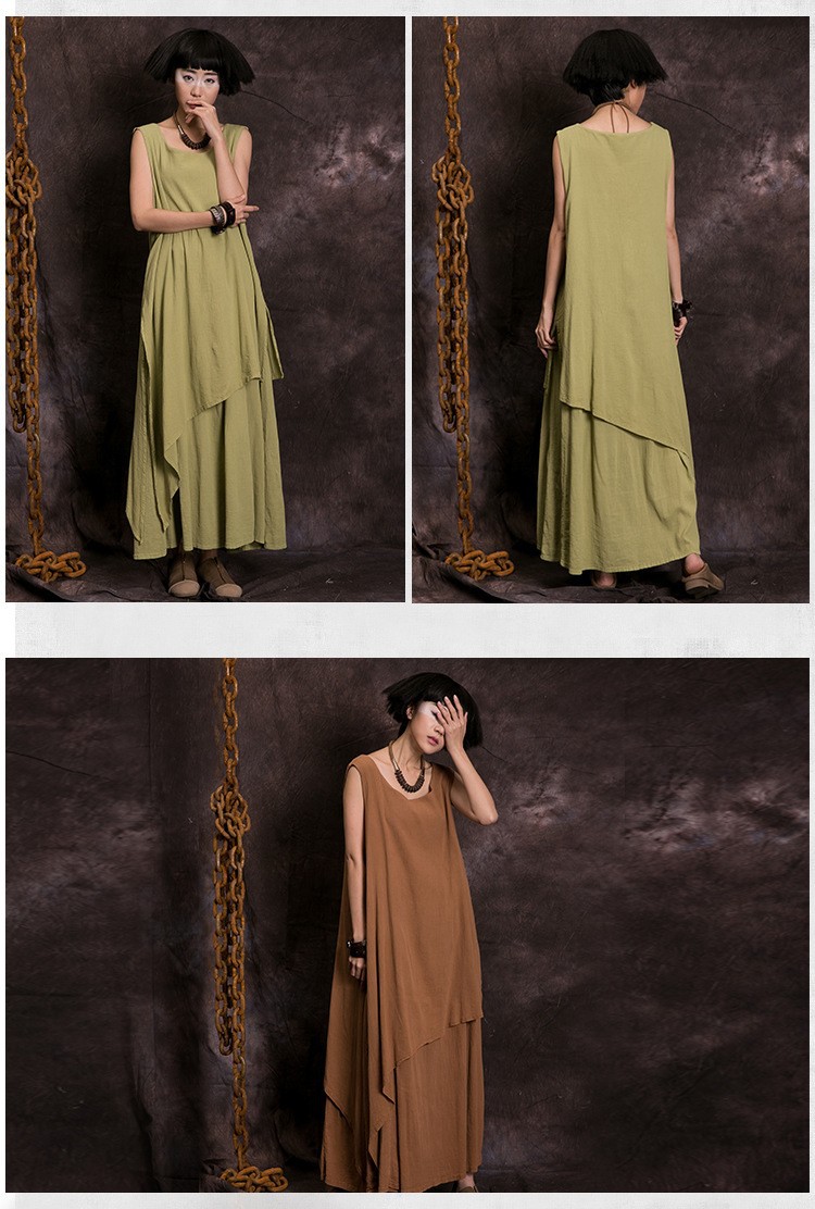 Summer-women39s-loose-cotton-linen-sleeveless-long-dress-solid-colors-irregular-for-female-8511142-v-32332643169