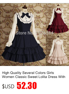 Support-Dance-Women-Cotton-Bow-Lace-Sweet-Lolita-Dress-L11-32429857396