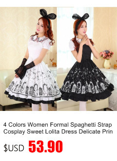 Support-Dance-Women-Cotton-Bow-Lace-Sweet-Lolita-Dress-L11-32429857396