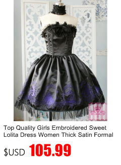 Support-Dance-Women-Cotton-Bow-Lace-Sweet-Lolita-Dress-L11-32429857396