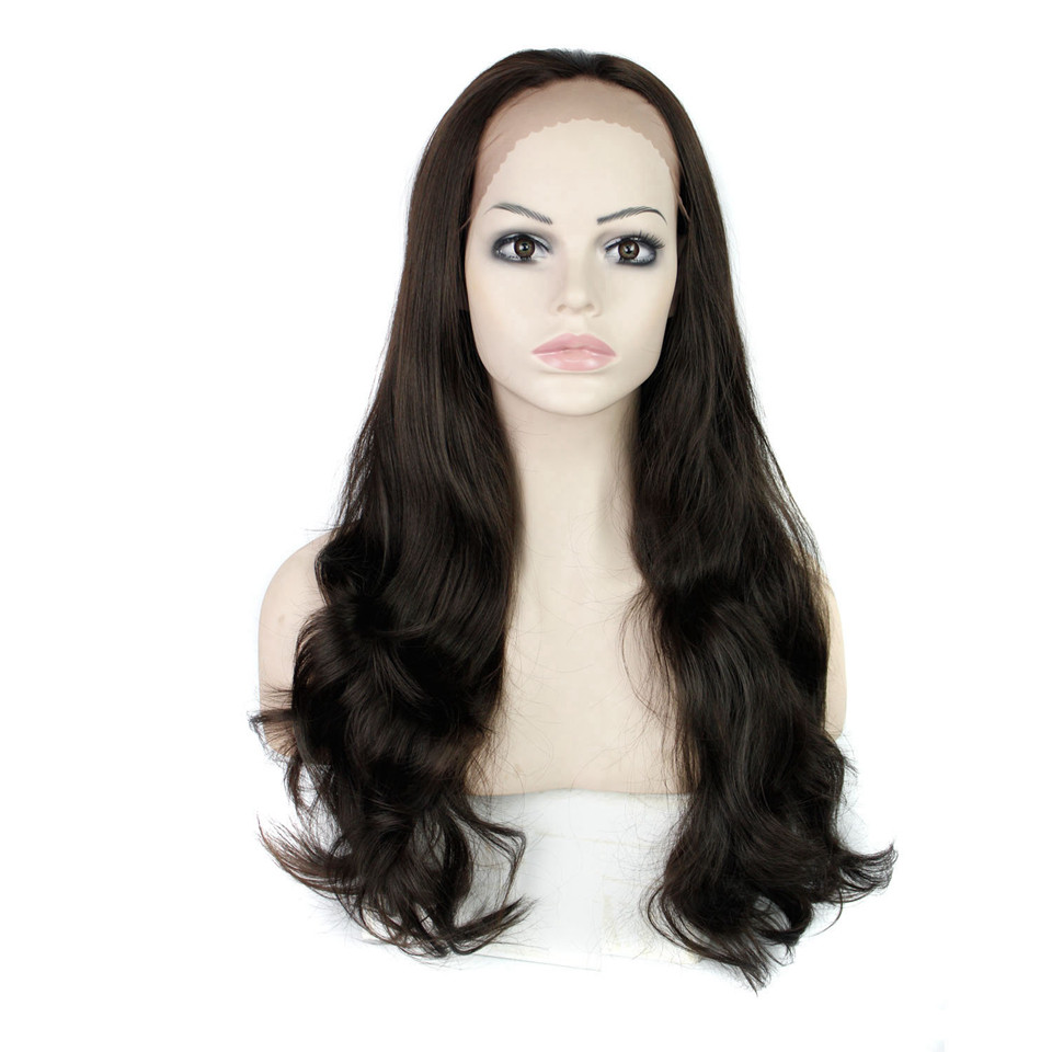 Synthetic-Lace-Front-Wig-28quot-Natural-Wave-Heat-Resistant-Synthetic-Lace-Front-Wig-Synthetic-Hair--32556001841