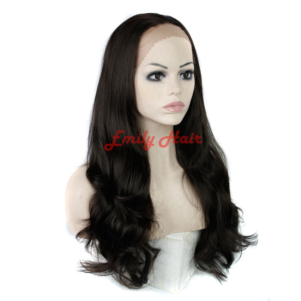 Synthetic-Lace-Front-Wig-28quot-Natural-Wave-Heat-Resistant-Synthetic-Lace-Front-Wig-Synthetic-Hair--32556001841