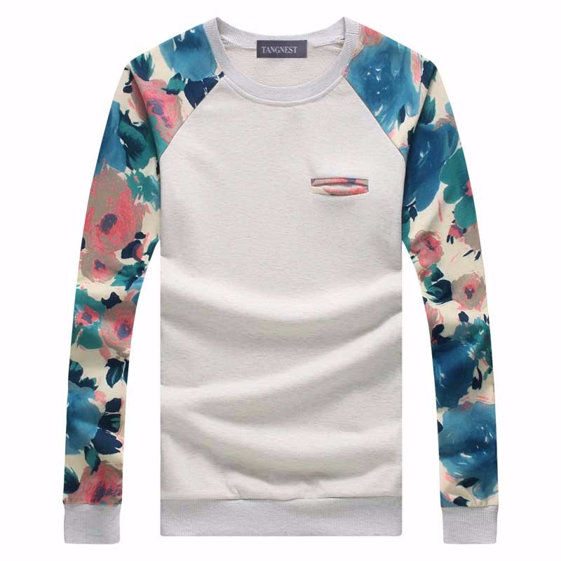 TANGNEST-Men-Sweatshirts-2017-New-Fashion-Men39s-Print-Casual-Sweatshirt-Men-Slim-Fit-Floral-Sleeve--32604192526