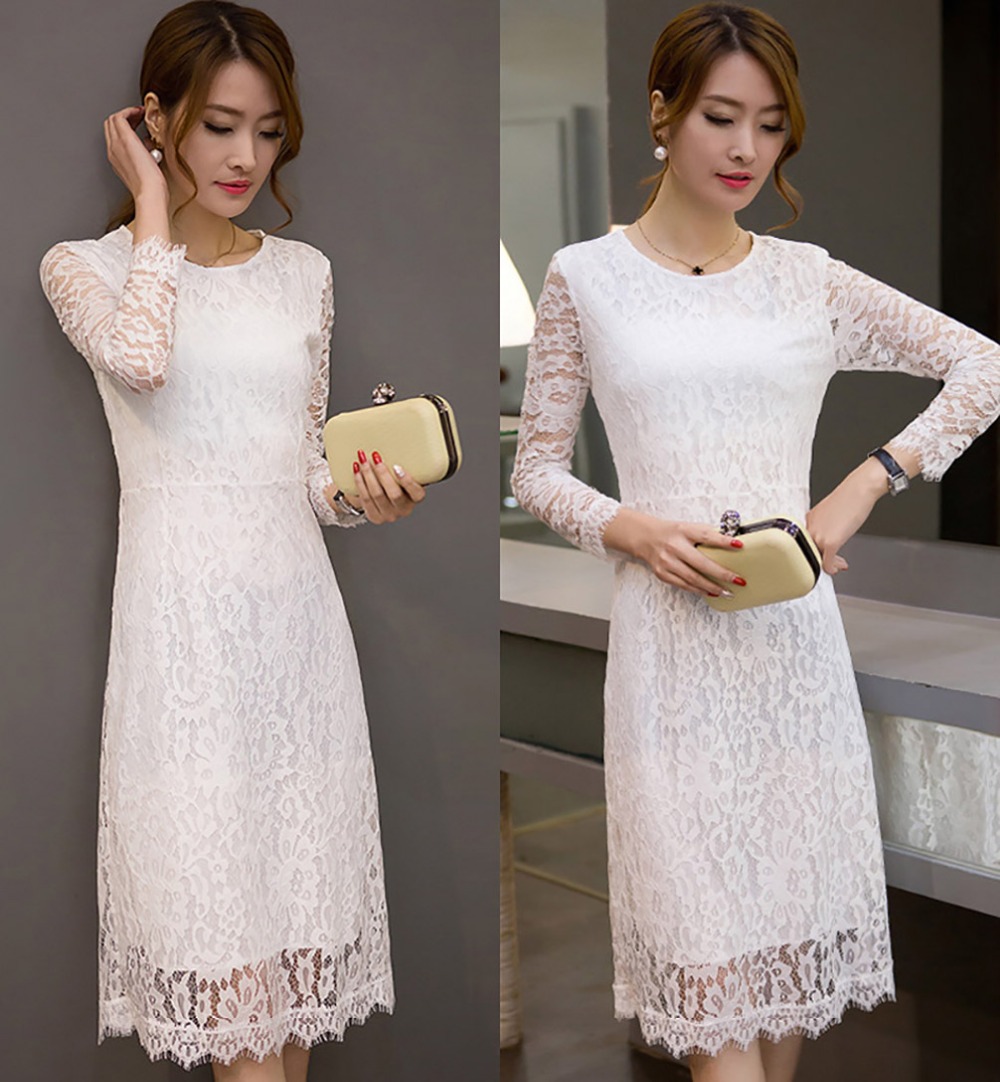 Tengo-Summer-Fashion-Brand-Women-White-Lace-Dress-Girls-Vintage-Sexy-Evening-Casual-Slim-Crochet-Dre-32705258774