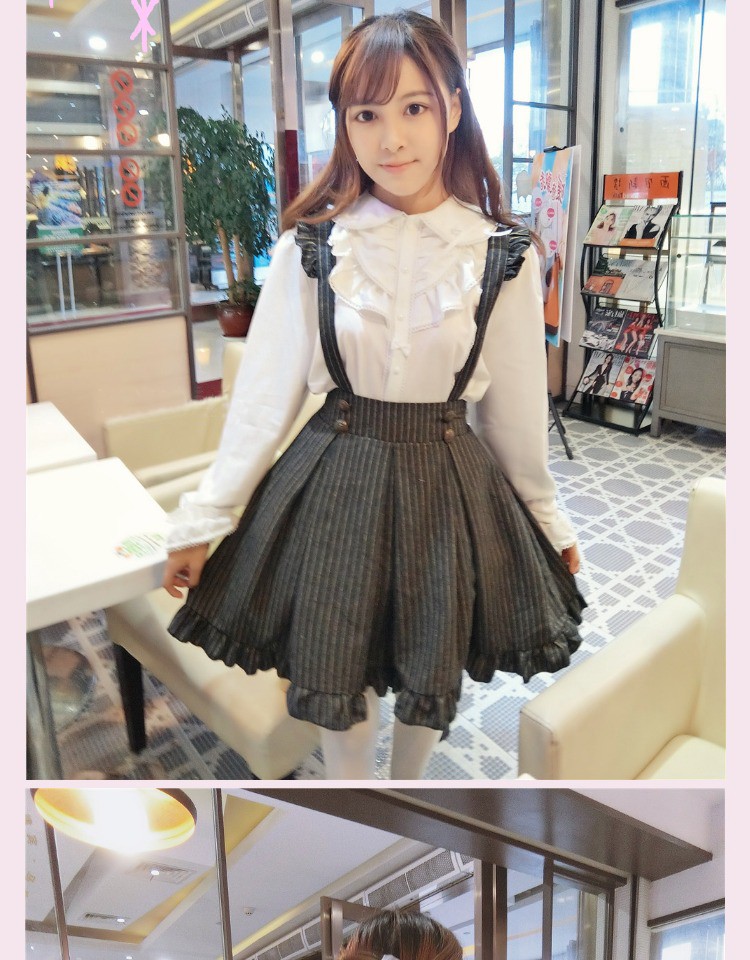 The-Original-Japanese-School-Uniform-Gothic-Lolita-Gold-Stripes-Flying-Sleeve-Soft-Sister-Waist-Body-32580893287