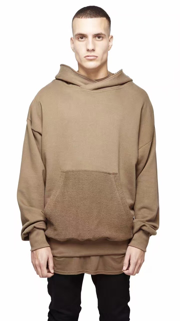 Top-Fashion-Kanye-West-Reversed-Kangaroo-Pocket-Hoodies-Mens-2017-Hiphop-Distressed-Olive-Green-Pull-32713074671