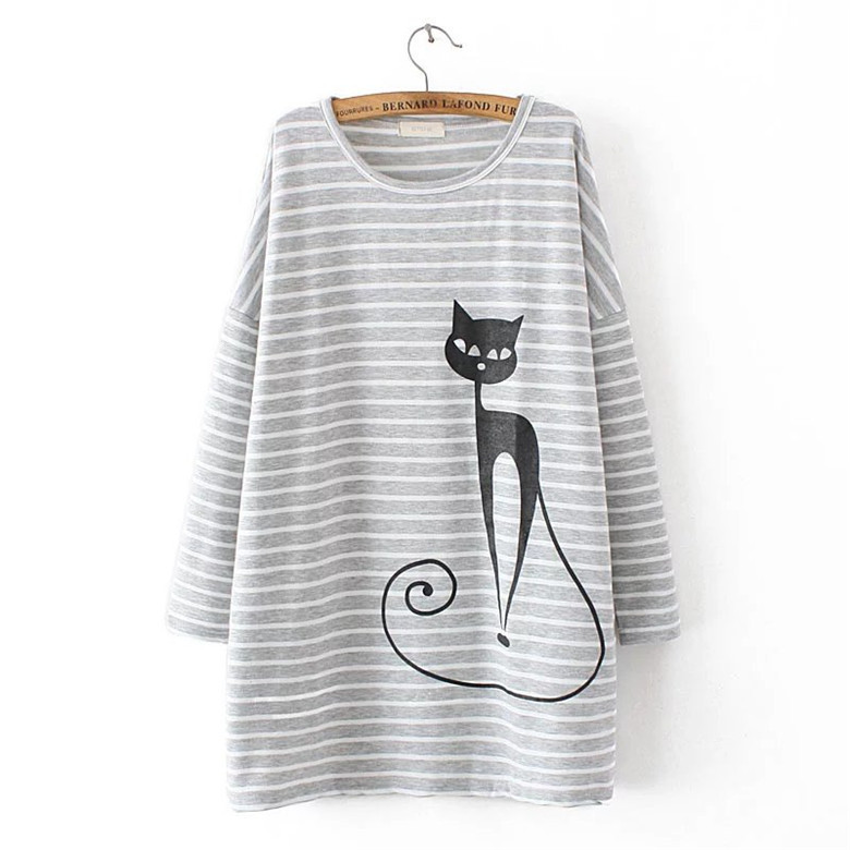 Top-Sale-Cartoon-animal-print-t-shirt-women-tops-tees-full-T-shirt-cat-printed-summer-loose-plus-siz-32637927896