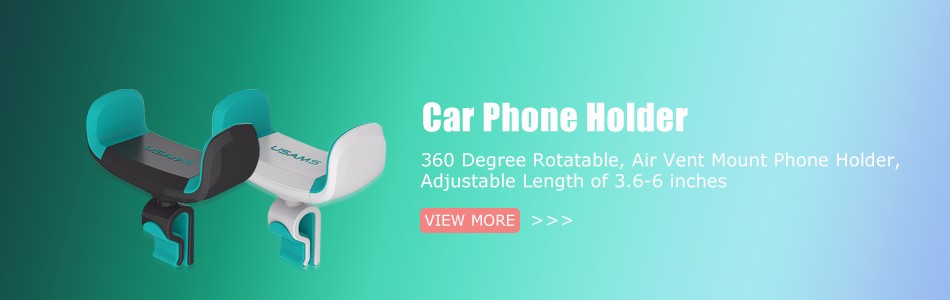 USAMS-Car-Holder-for-iPhone-Sumsung-Mobile-Phone-Holder-Car-Air-Vent-Mount-Holder-360-Ratotable-Mobi-32679247004